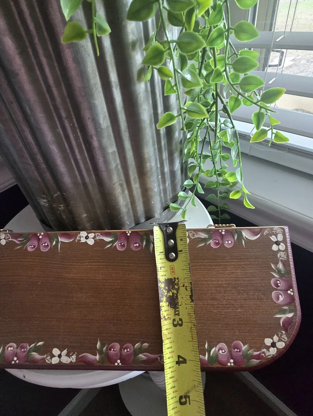 Hand-Painted Heart Shelf